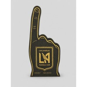 LAFC Los Angeles Football Club MLS Foam Finger Black Gold #1 Hand 2018‎ Official